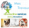 Logo de RéNOVACLINE.SERVICES  RéNOVATIONS D’INTéRIEURS, société de travaux en Rénovation complète d'appartements, pavillons, bureaux