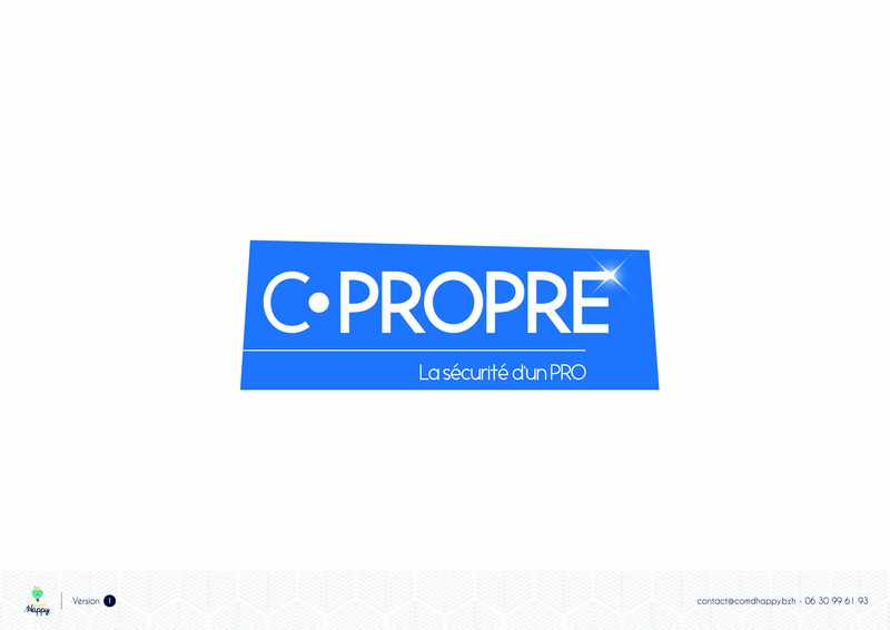 Logo de C.Propre, société de travaux en Nettoyage mur et façade
