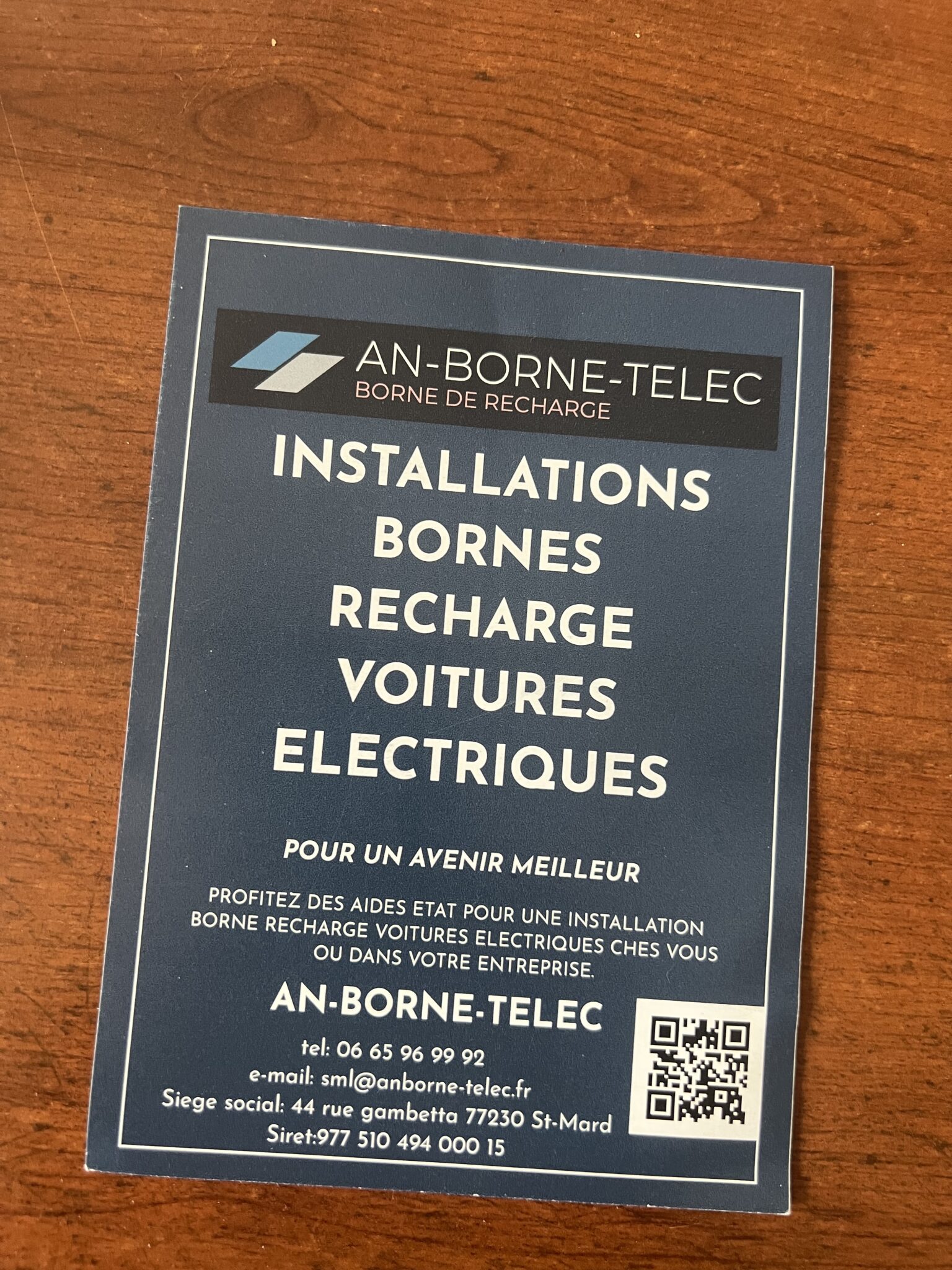 Logo de AN-BORNE-TELEC, société de travaux en Installation électrique : rénovation complète ou partielle