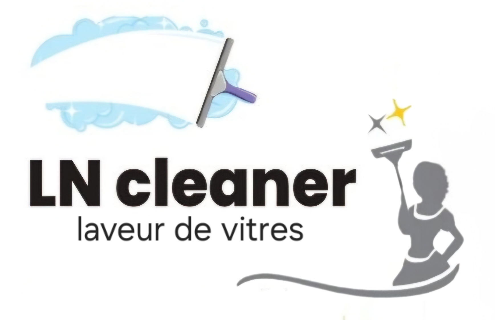 Logo de LN cleaner, société de travaux en Nettoyage de vitre