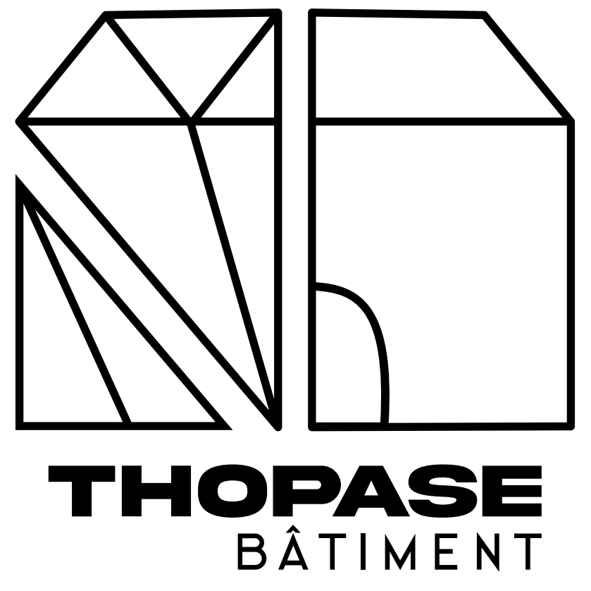 Logo de S.a.r.l Thopase Batiment, société de travaux en Construction, murs, cloisons, plafonds en plaques de plâtre