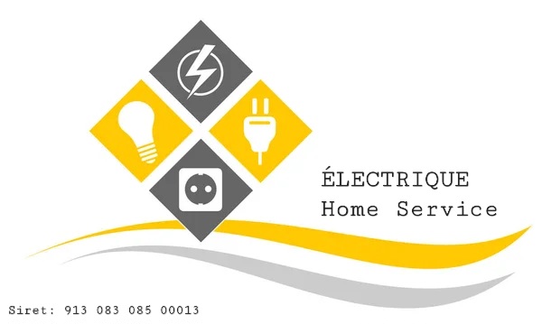 Logo de Électrique Home Service, société de travaux en Petits travaux en électricité (rajout de prises, de luminaires ...)