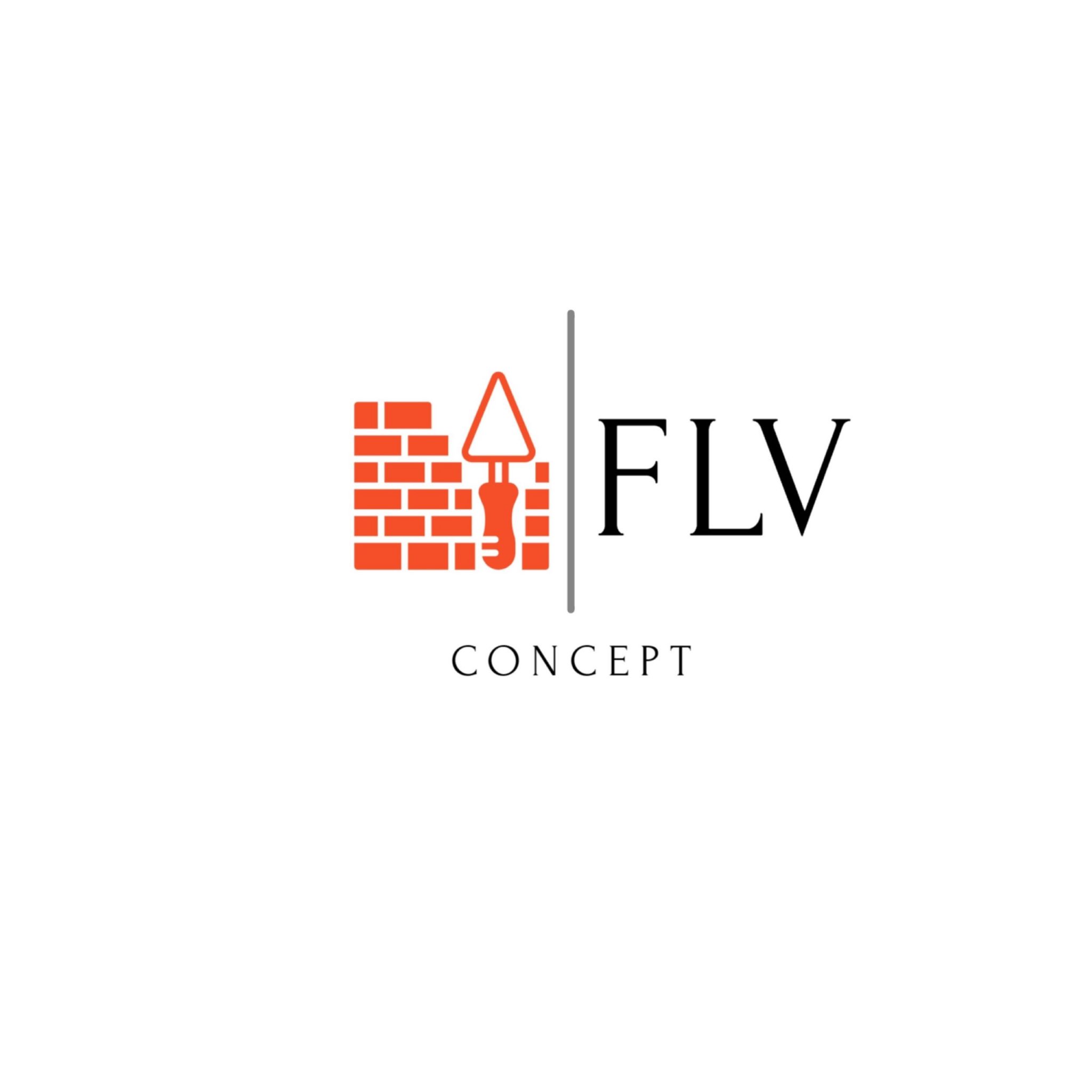 Logo de FLV Concept, société de travaux en Maçonnerie : construction de murs, cloisons, murage de porte