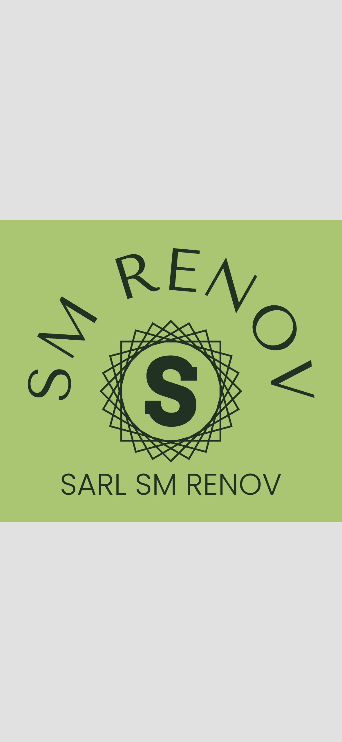 Logo de Sm renov, société de travaux en Peinture : mur, sol, plafond