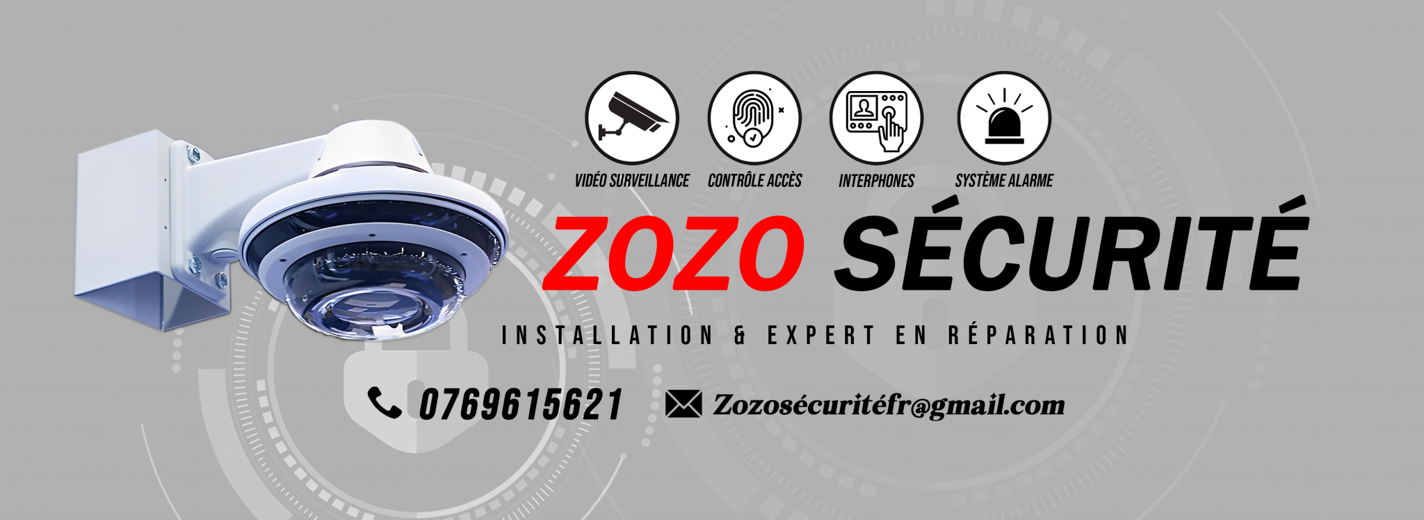 Logo de ZOZO Sécurité, société de travaux en Alarme domicile