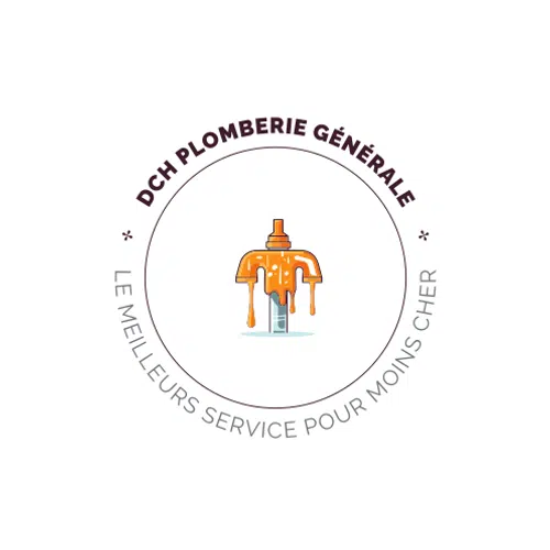 Logo de DCH PLOMBERIE GÉNÉRALE, société de travaux en Fourniture et pose de lavabos, baignoires, douches, WC...
