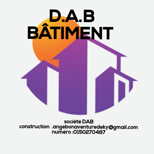 Logo de DAB ENTREPRISE, société de travaux en bâtiment