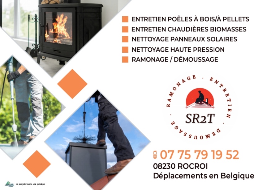 Logo de Sr2t, société de travaux en Réparation de cheminée