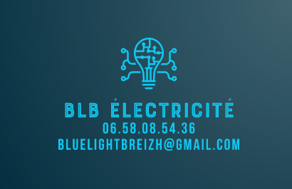 Logo de BLUE LIGHT BREIZH ELECTRICITE, société de travaux en Dépannage électrique