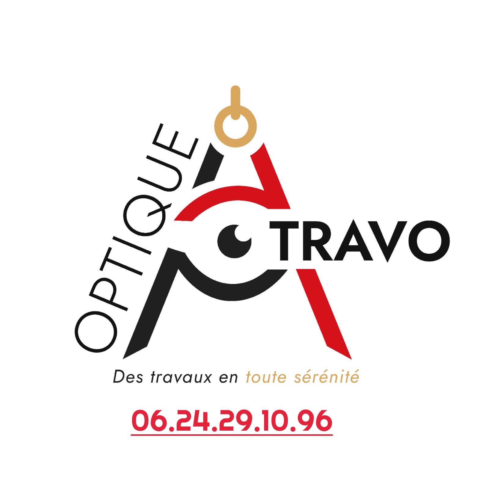 Logo de optique travo, société de travaux en Rénovation complète d'appartements, pavillons, bureaux