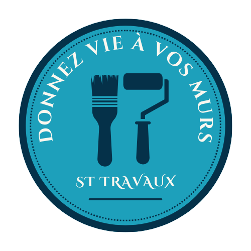 Logo de ST Travaux, société de travaux en Peinture : mur, sol, plafond