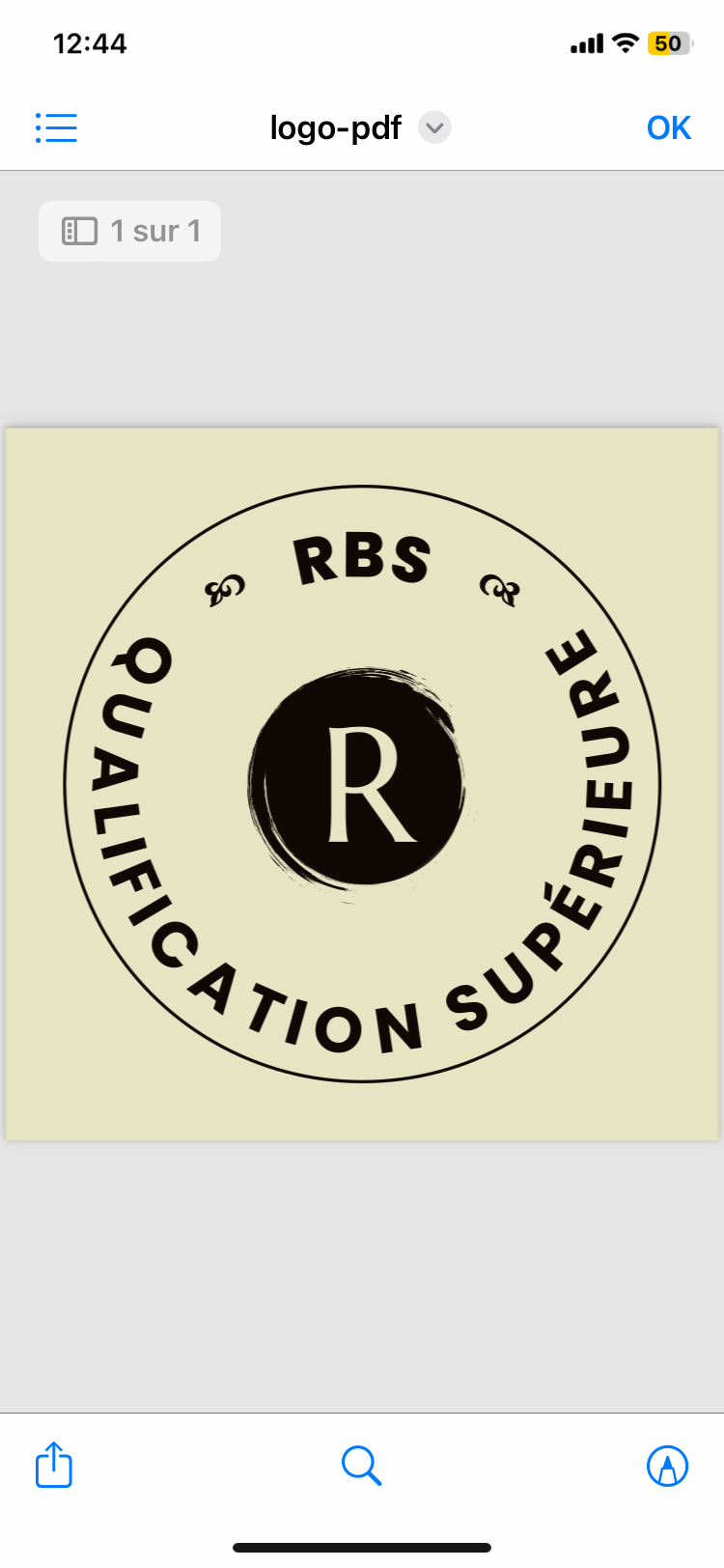 Logo de RBS, société de travaux en Construction, murs, cloisons, plafonds en plaques de plâtre