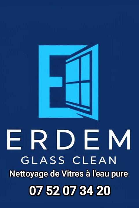 Logo de Erdem Glass Clean, société de travaux en Nettoyage mur et façade