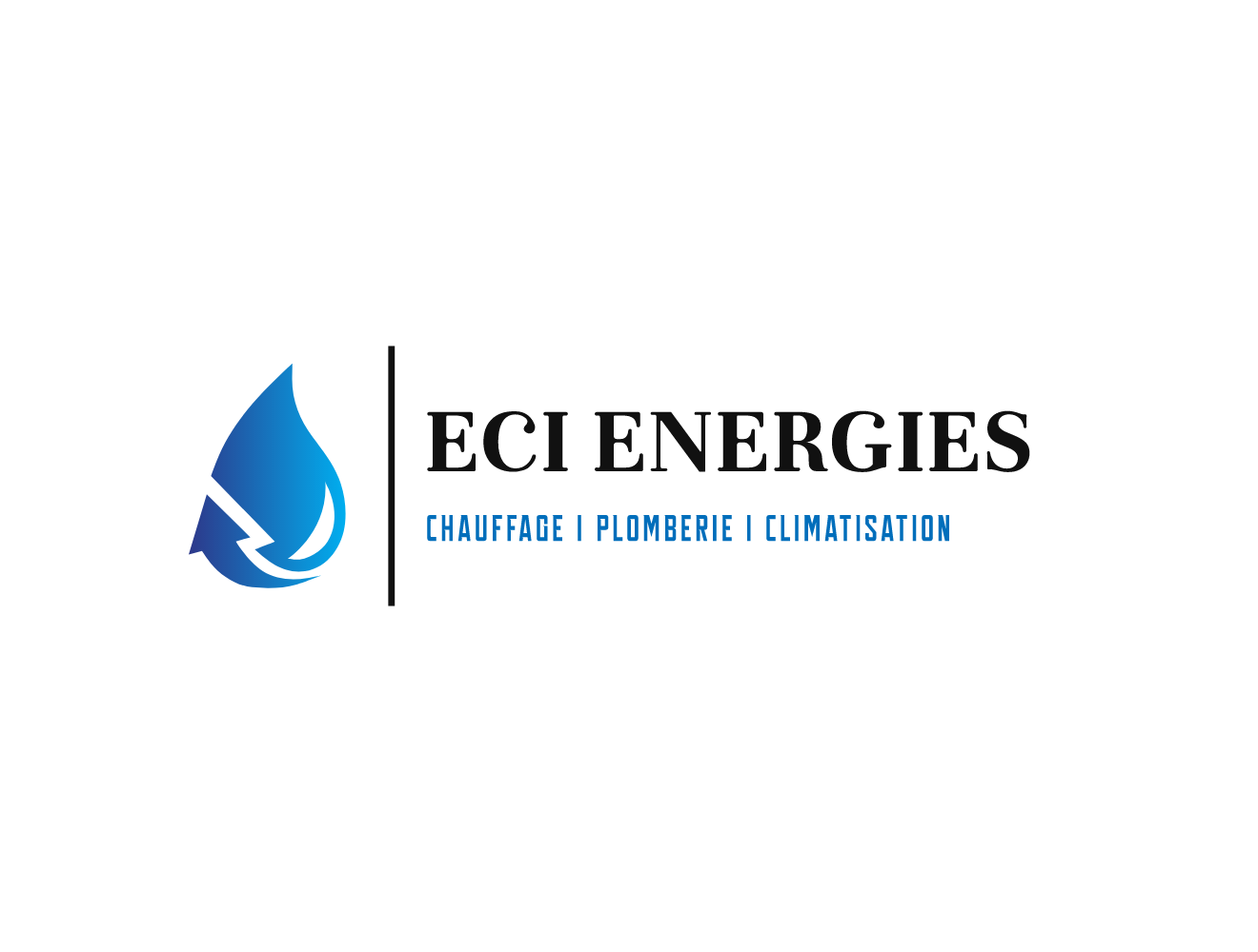 Logo de ECI ENERGIES, société de travaux en Fourniture et pose d'éviers, de lavabos