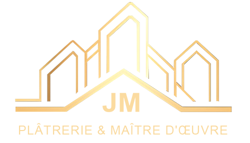 Logo de JM PLATRERIE, société de travaux en Peinture : mur, sol, plafond