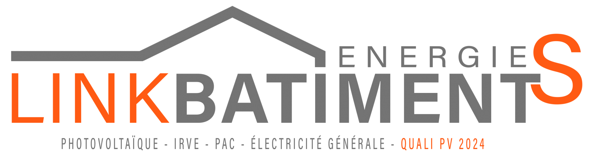 Logo de Link-Batiment, société de travaux en Production électrique : photovoltaïque / éolien