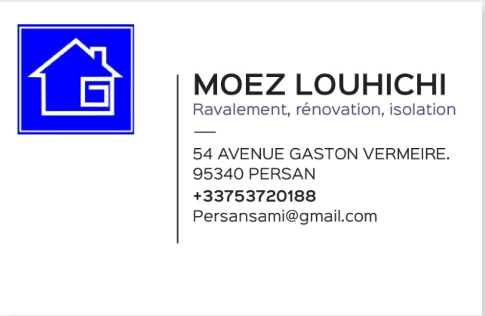 Logo de More louhichi, société de travaux en Nettoyage mur et façade