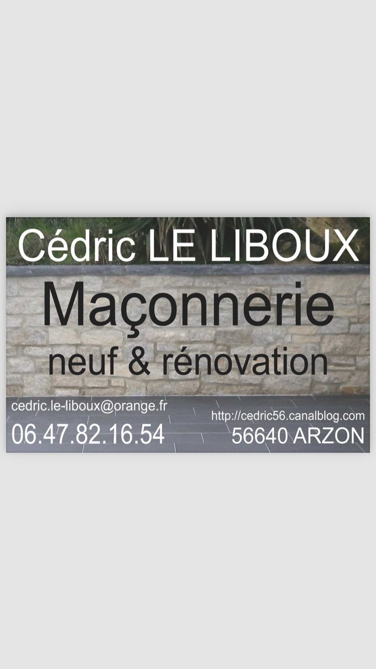 Logo de Maçonnerie Le Liboux, société de travaux en Réalisation de chape béton