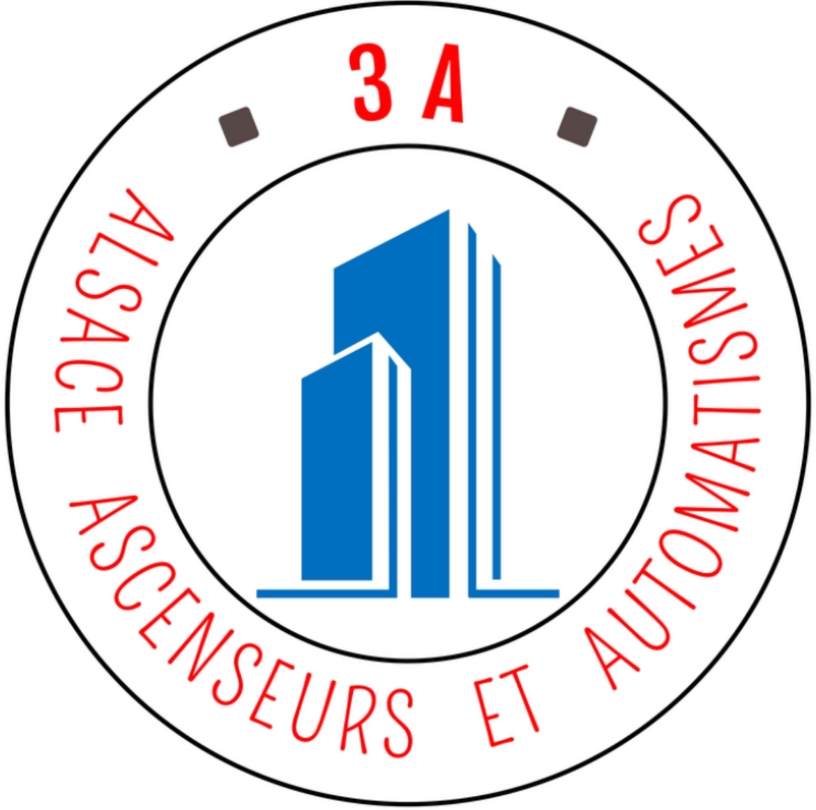 Logo de 3A Alsace Ascenseurs et Automatismes, société de travaux en Motorisation pour fermeture de portes et portails