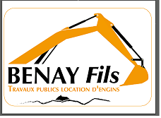 Logo de Benay Fils Travaux Publics, société de travaux en Assainissement - Fosses septiques - forage