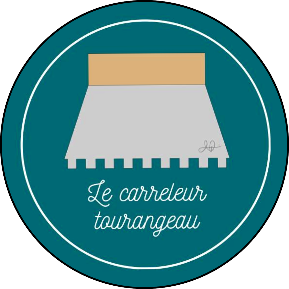 Logo de Poulain Pierre, société de travaux en Fourniture et pose de carrelage