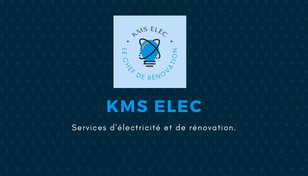 Logo de Kms elec, société de travaux en Installation électrique : rénovation complète ou partielle