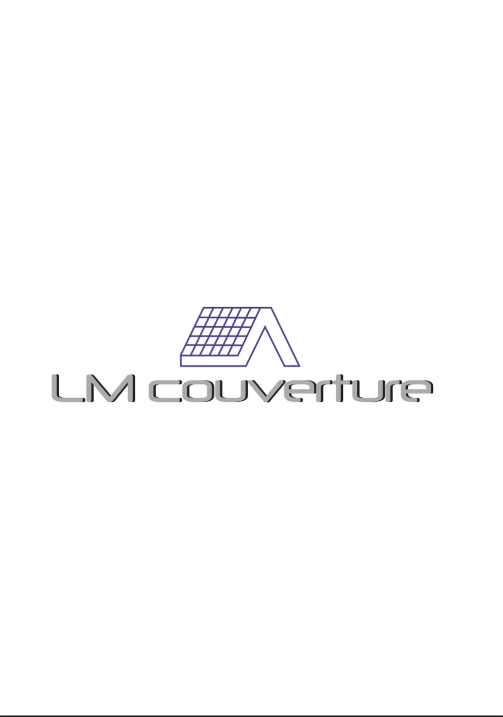 Logo de LM Couverture, société de travaux en Rénovation ou changement de votre couverture de toit