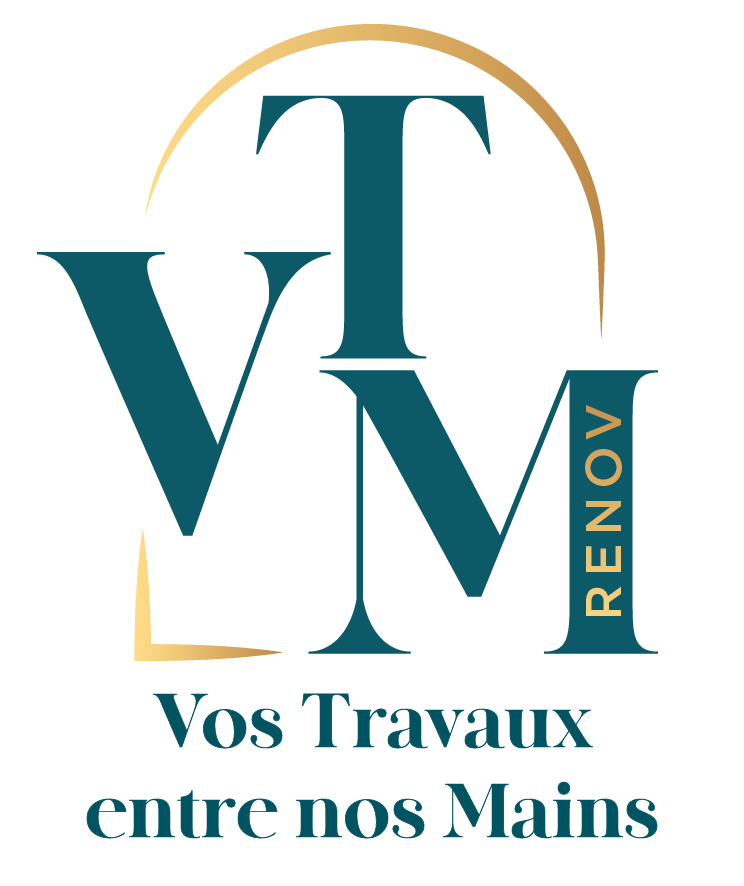 Logo de VTM Renov, société de travaux en Rénovation complète d'appartements, pavillons, bureaux